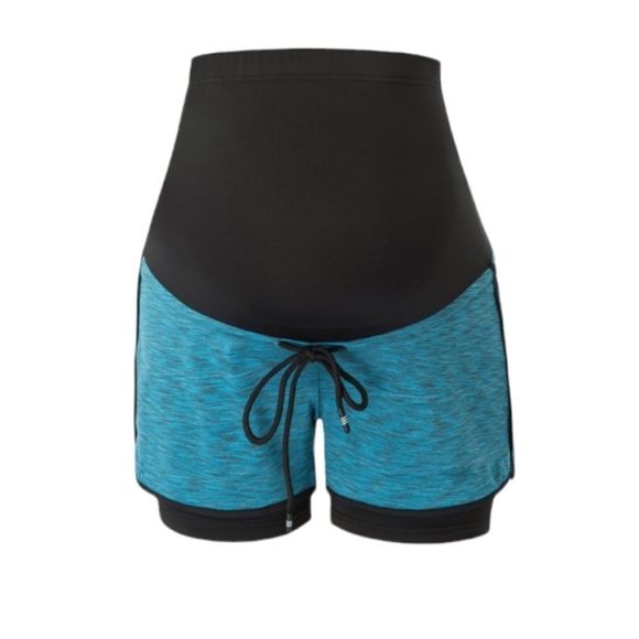 Full Panel Maternity Running Shorts